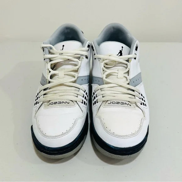 Nike Mens Air Jordan Flight 23 317820-117 White Basketball Shoes Sneakers Sz 9,5 - Picture 4 of 9